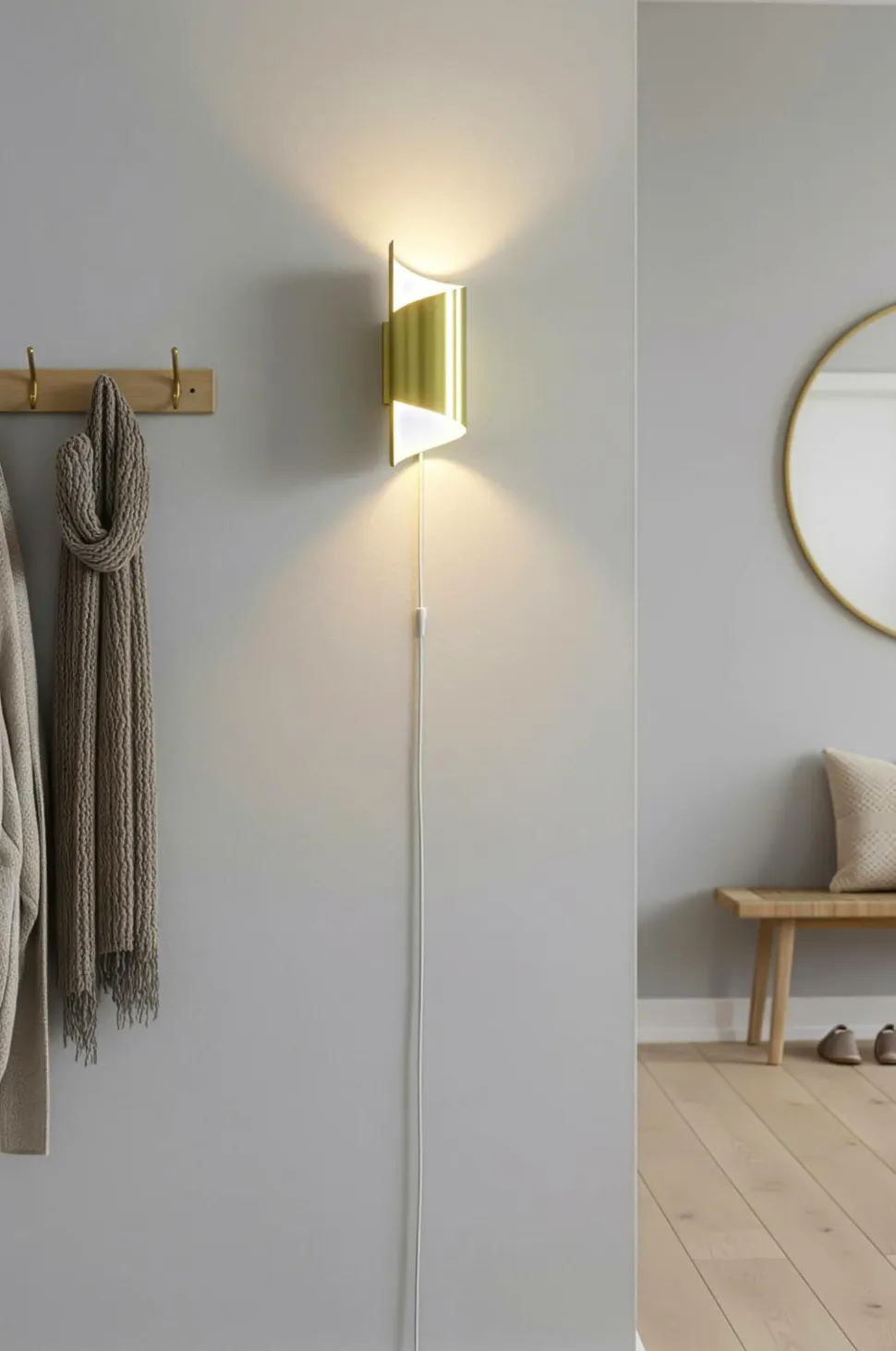Aneta Lighting Væglampe Lucile