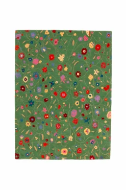 Bargi Uldtæppe Botanica Grøn 170x230