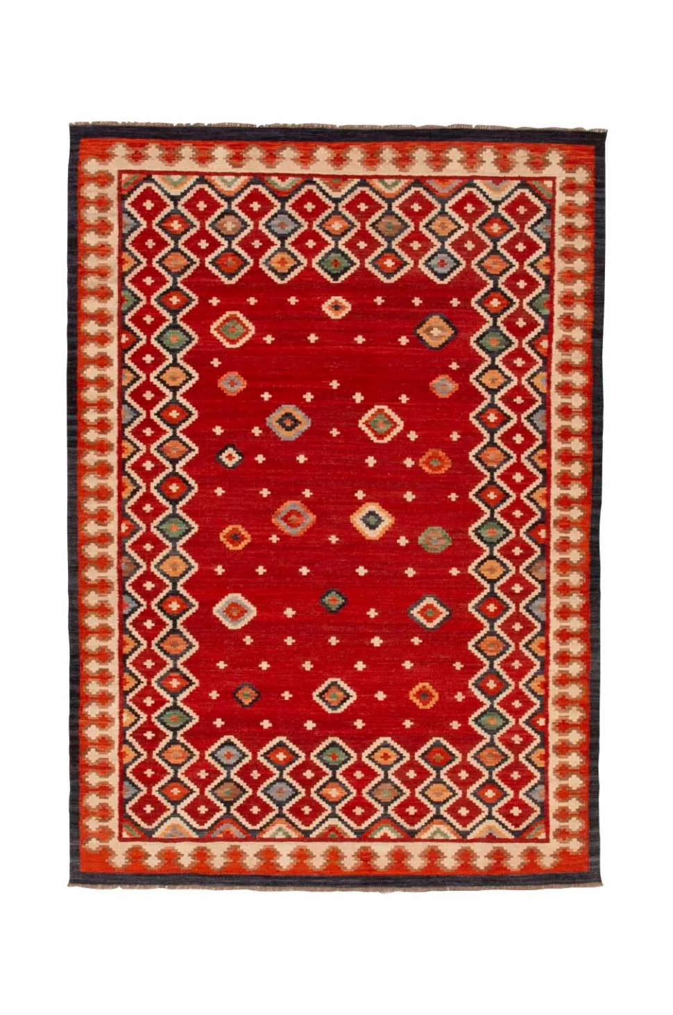 Bargi Uldtæppe Kelim Multi 205x303 cm