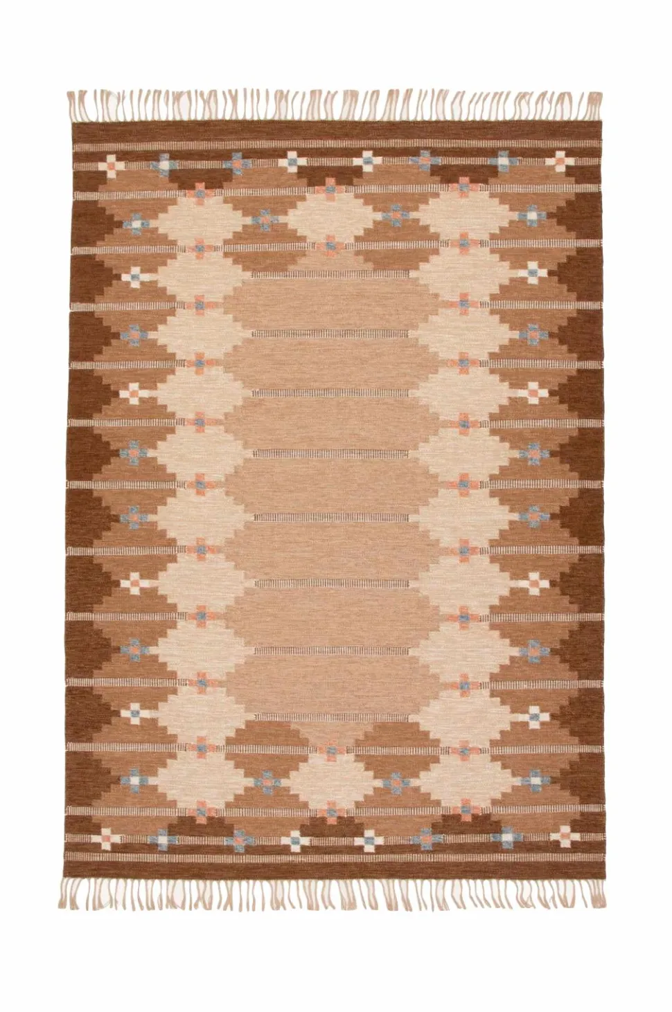 Bargi Uldtæppe Röllakan Beige 201x305