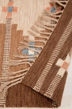 Bargi Uldtæppe Röllakan Beige 201x305