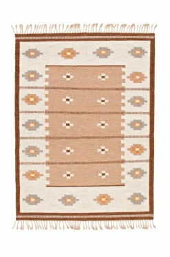 Bargi Uldtæppe Röllakan Beige 202x301