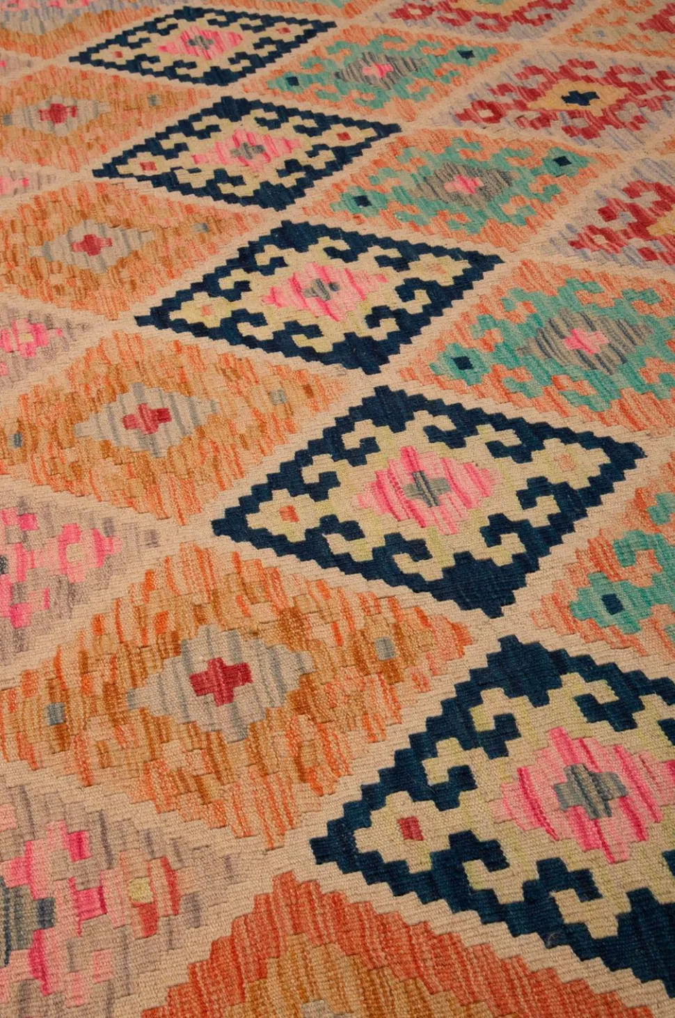 Bargi Woolcarpet Kilim Multi 212x316 cm