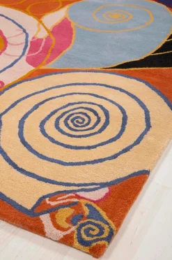 Bargi Woolcarpet Tufted Orange 120x180