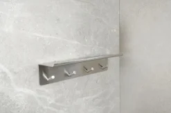 Beslag Design Base - krogskinne med hylde
