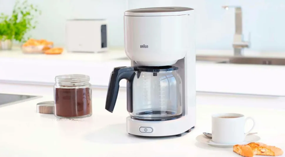 Braun Kaffemaskine Kf3100wh PurEase 1000 W