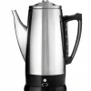 C3 Perkolator Rustfri stål 12kp