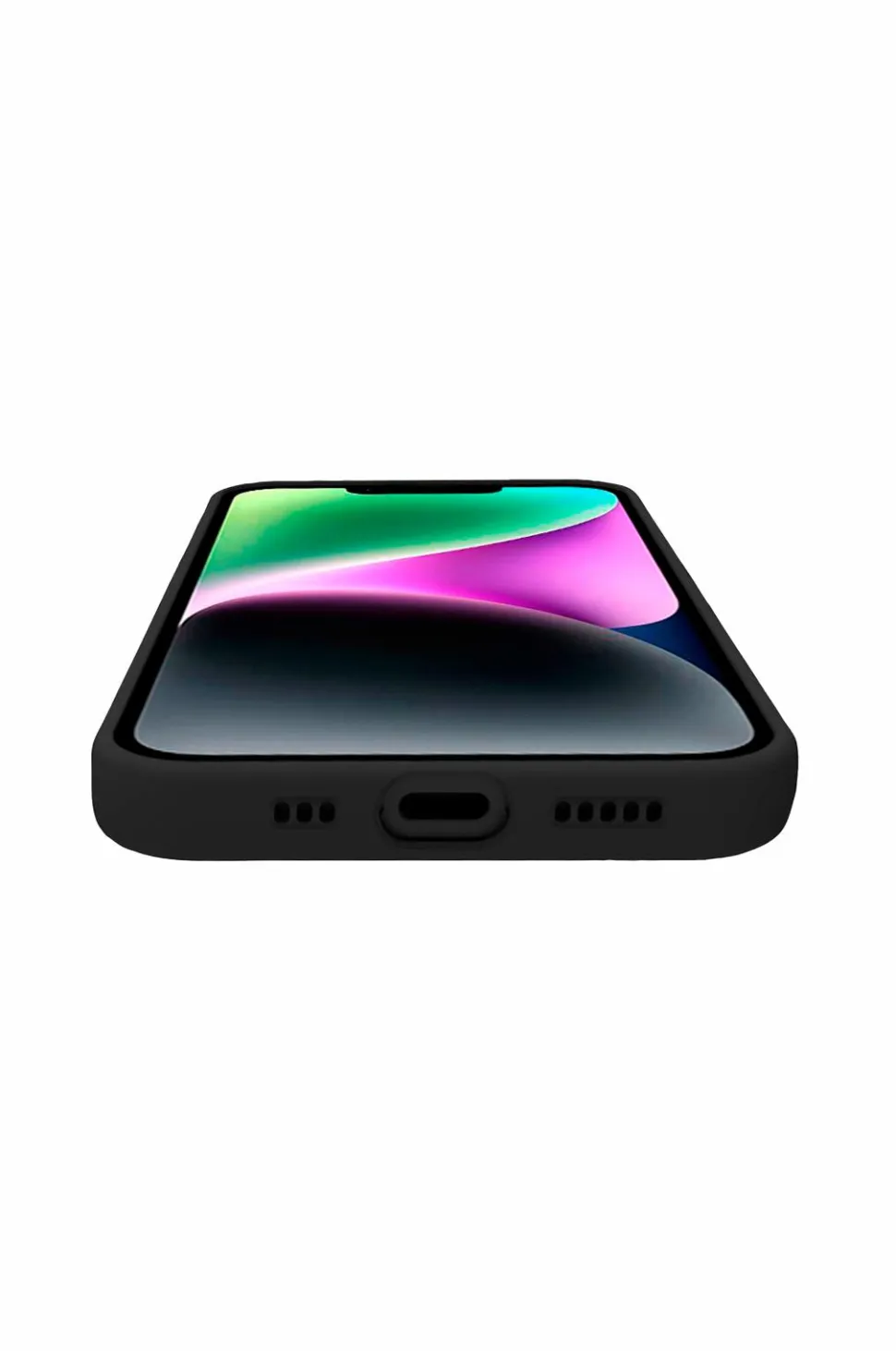 Celly Cromo Soft Rubber Case Iphone SE 4 Sort