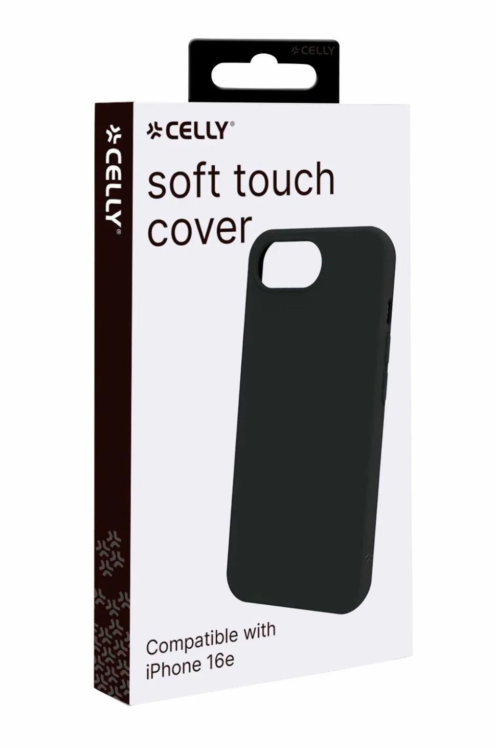 Celly Cromo Soft Rubber Case Iphone SE 4 Sort
