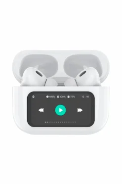 Celly Soundled True Wireless Bluetooth Headset med LED-display hvid