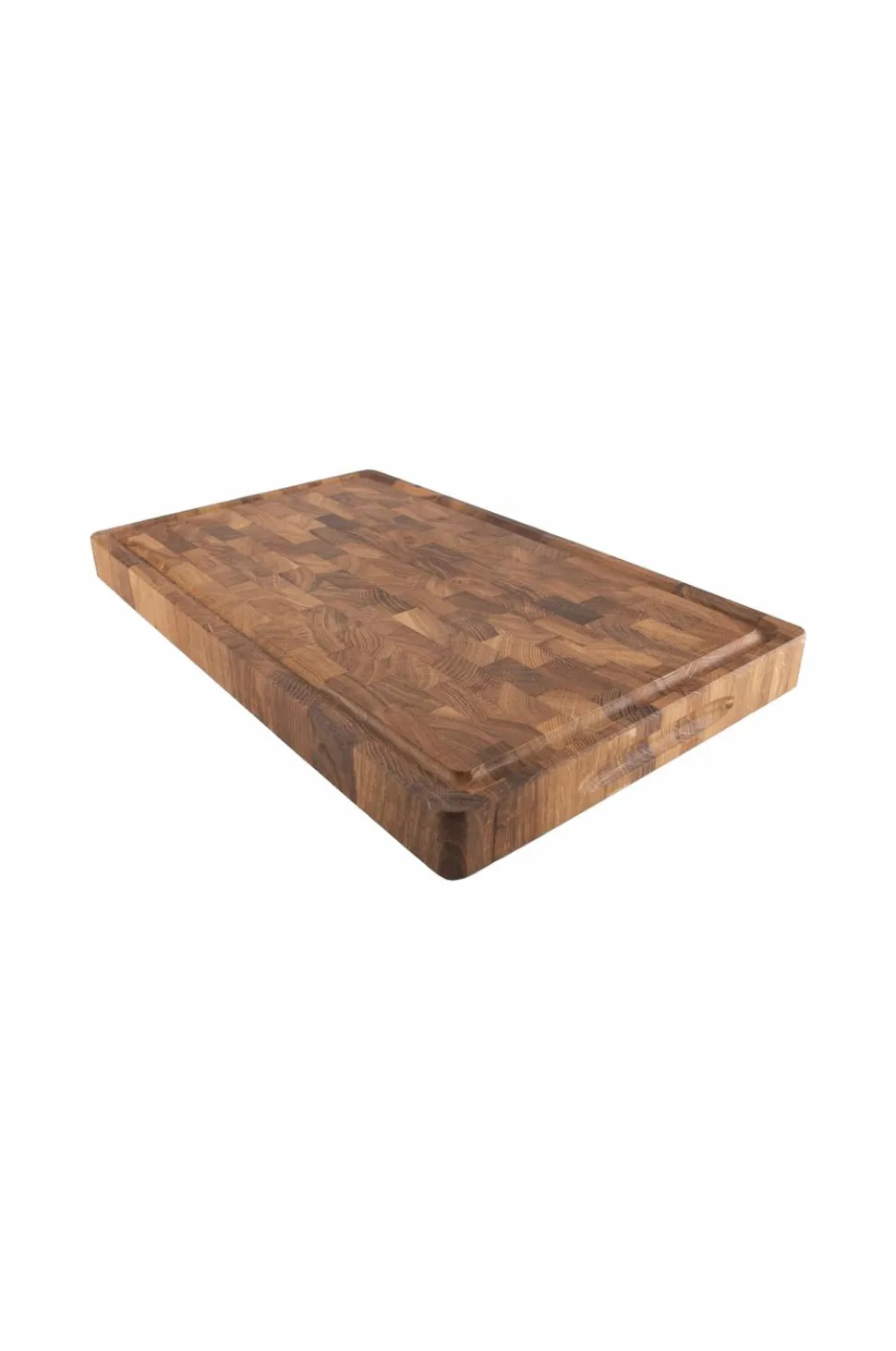 Culimat Skärbräda Ek Stavlimmad med Ränna 50 x 30 x 4 cm