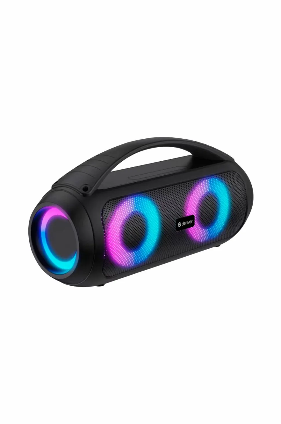 Denver Bluetooth-højttaler med lyseffekter og genopladeligt batteri BTG-616