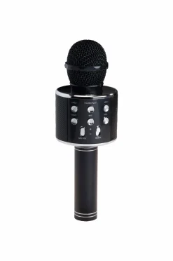 Denver Bluetooth-karaokemikrofon med indbygget højttaler, sort