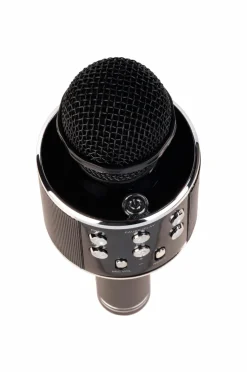 Denver Bluetooth-karaokemikrofon med indbygget højttaler, sort