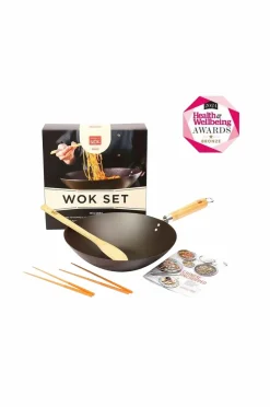 Dexam Wok-sæt School Of Wok Pre-Seasoned