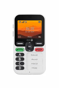 Doro Uro Leva X10 Hvid/sort