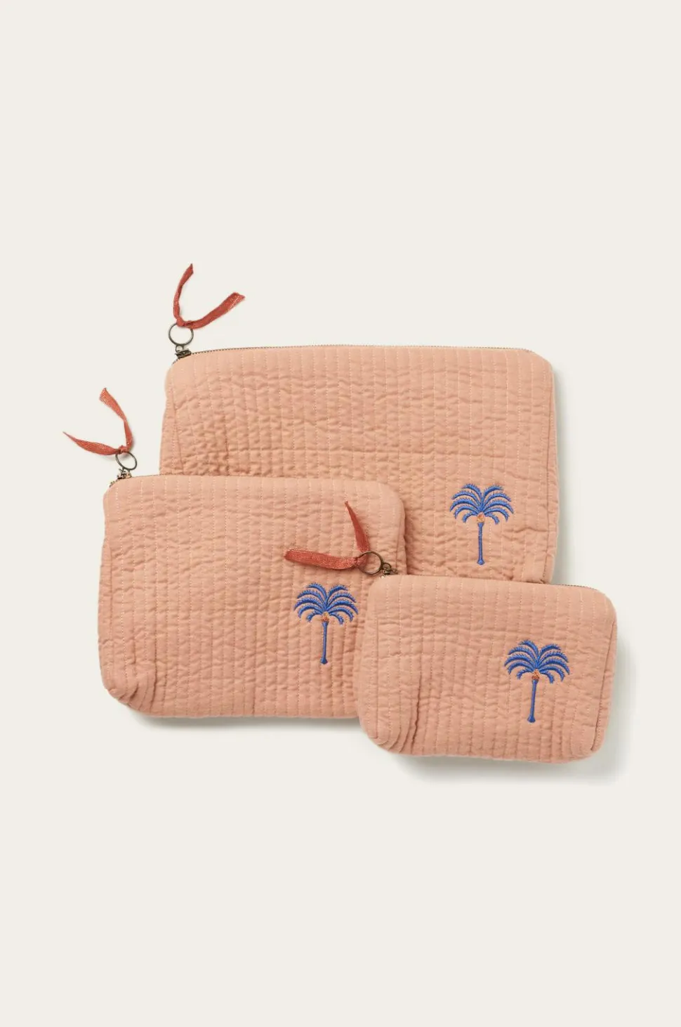 Ellos Home Makeup taske / toilettaske Candela Peached