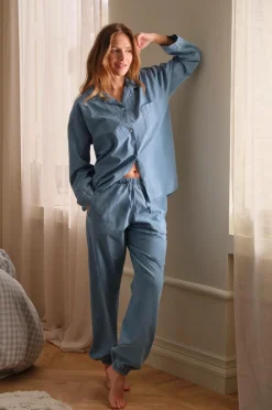 Ellos Home Natbukser Denim
