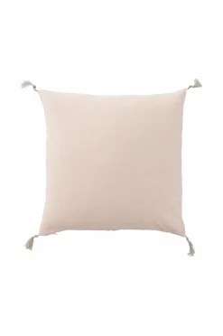 Ellos Home Pudebetræk Candice Tassel af vasket hør, 50x50 cm
