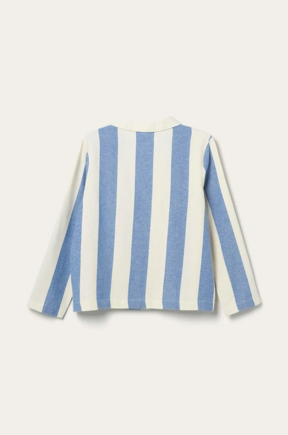 Ellos Home Pyjamasskjorte Valerie Block Stripe Long Sleeve