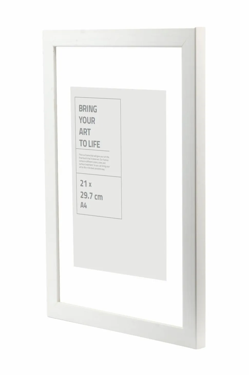 Ellos Home Ramme Stilren med plexiglas.