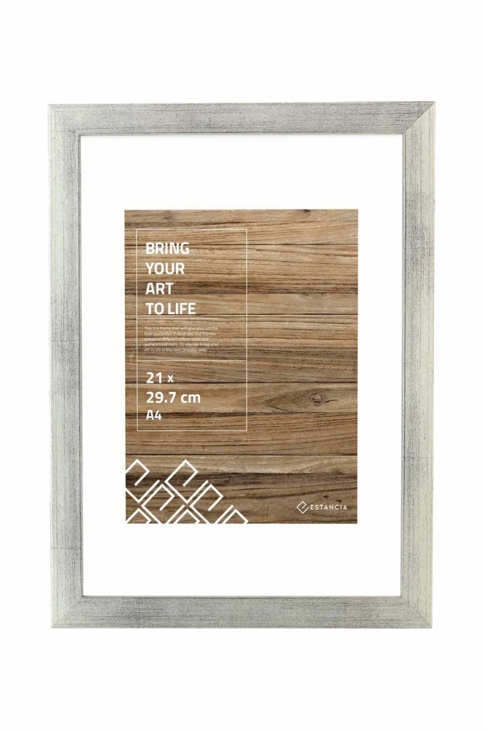 Ellos Home Ramme Stilren med plexiglas.