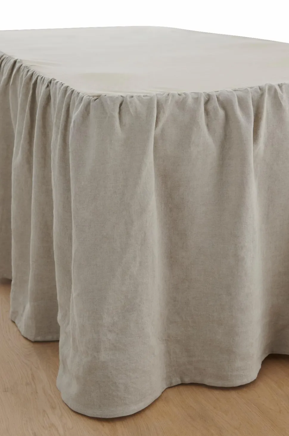 Ellos Home Sengekappe Candice i vasket hør 60 cm