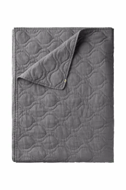 Ellos Home Sengetæppe Elly Quilted i genanvendt halvlinned
