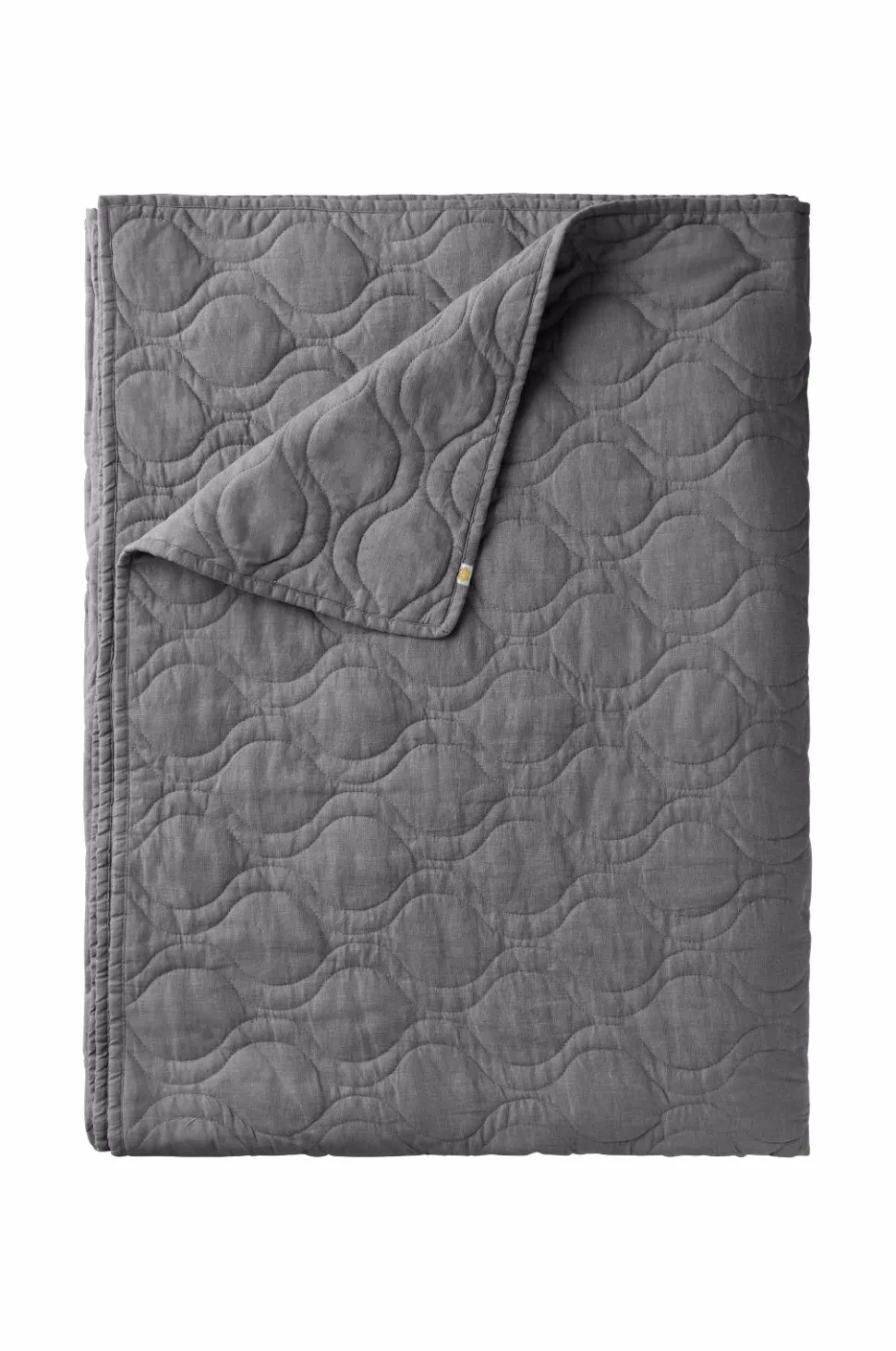 Ellos Home Sengetæppe Elly Quilted i genanvendt halvlinned