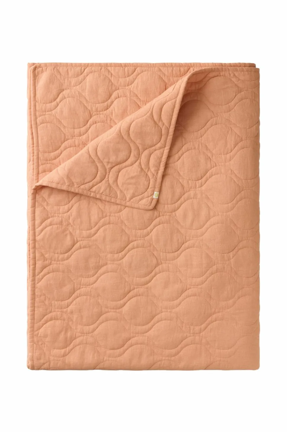 Ellos Home Sengetæppe Elly Quilted i genanvendt halvlinned