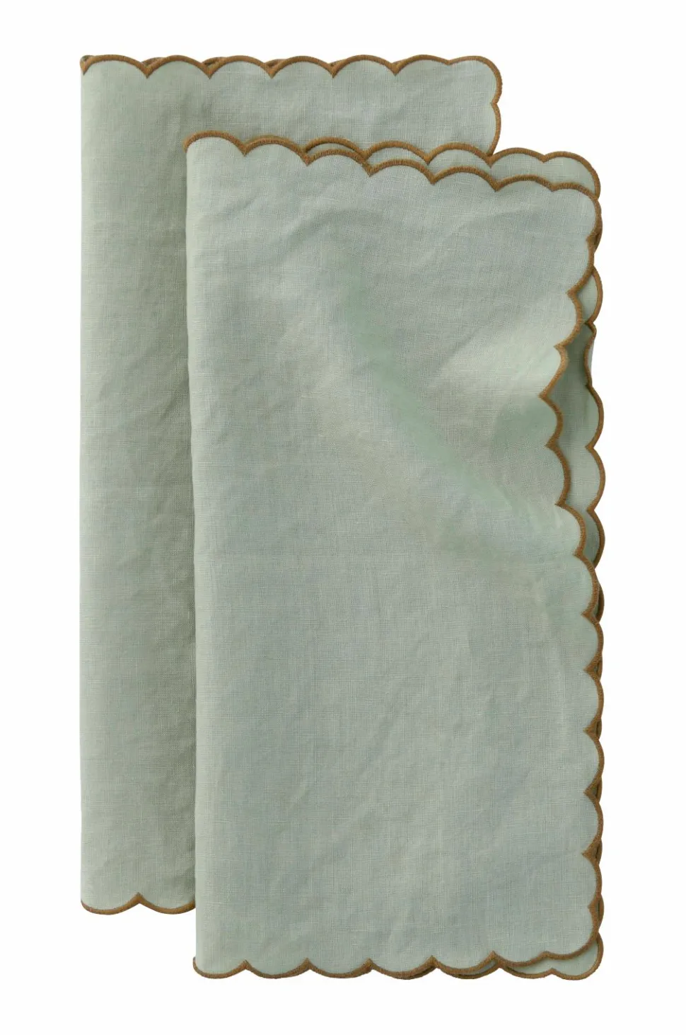 Ellos Home Servietter Malva Scallop 40x40 cm 2-pak