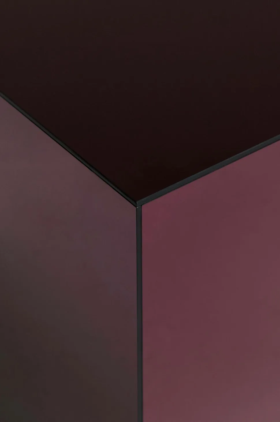 Ellos Home Sidebord Kube med spejlglas