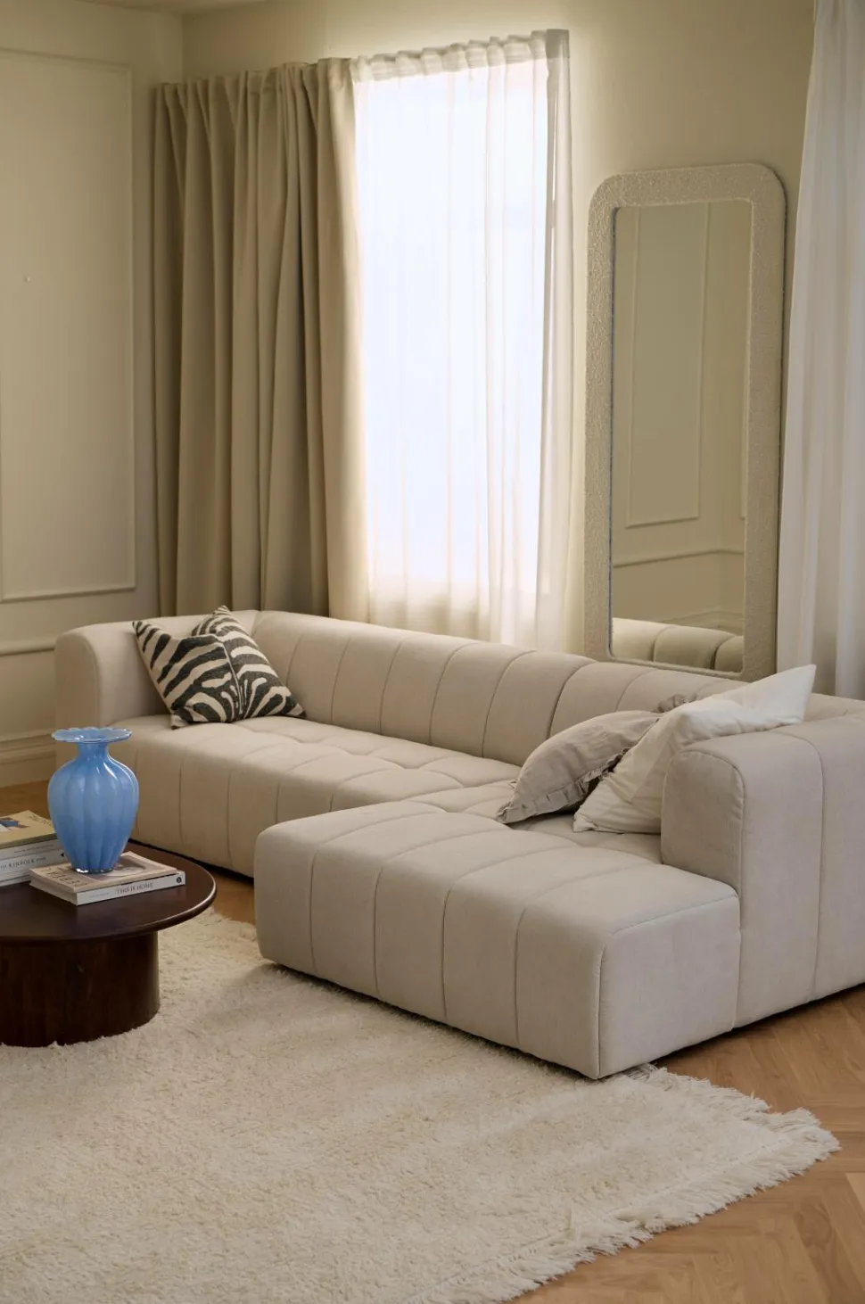 Ellos Home Sofa Corvetta 4-personers med Chaiselong