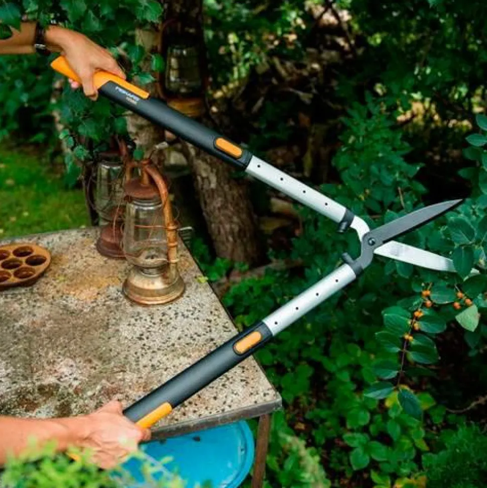 Fiskars Hækklipper Hs86 Teleskop Smartfit