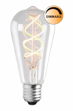 Globen Lighting Pære LED Soft Filament Dæmpbar Klar Uniterm E27