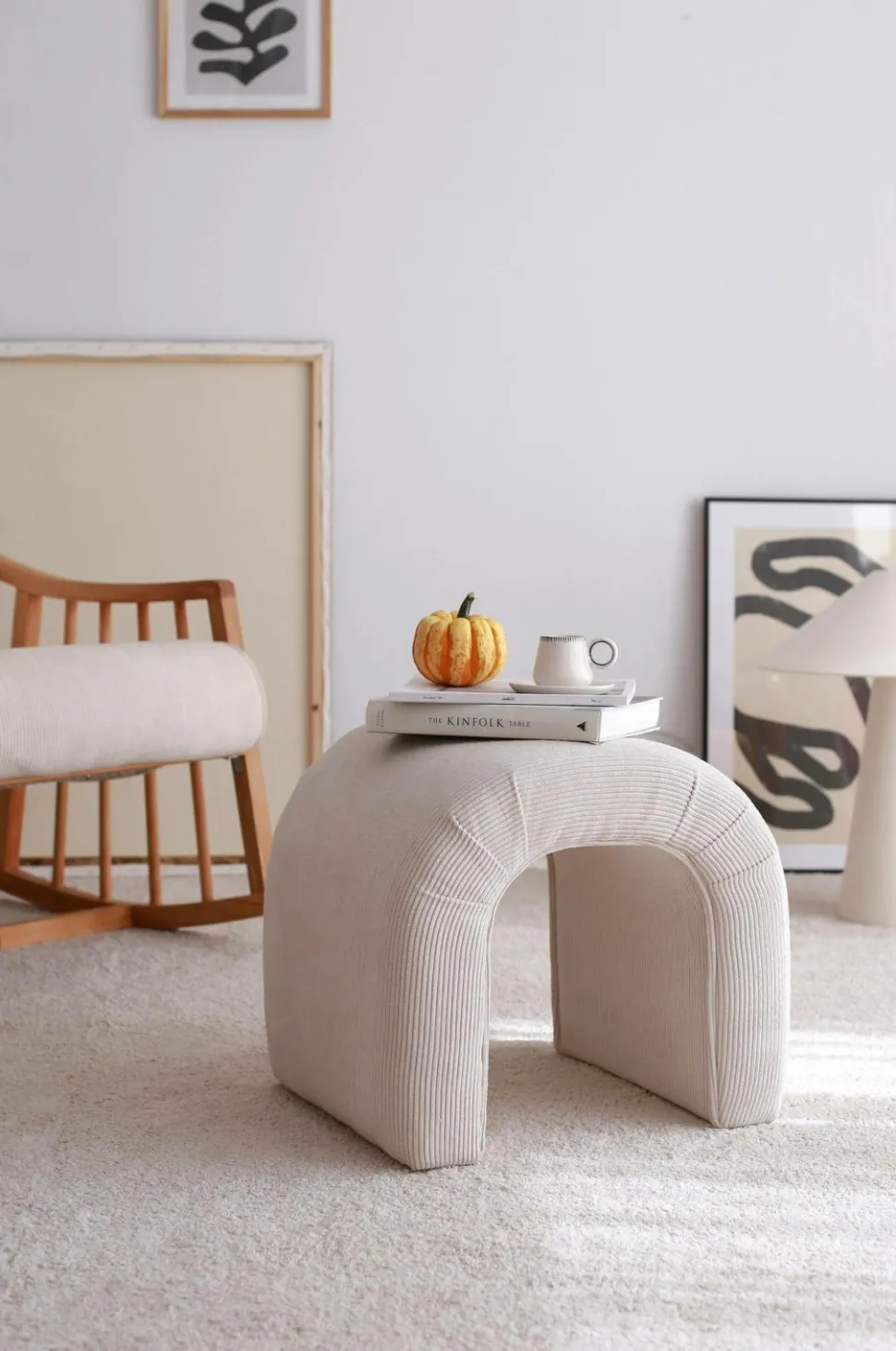 Hanah Home Pouffe-Atlanta