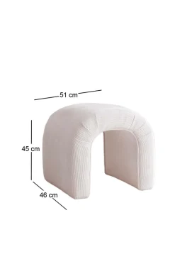 Hanah Home Pouffe-Atlanta