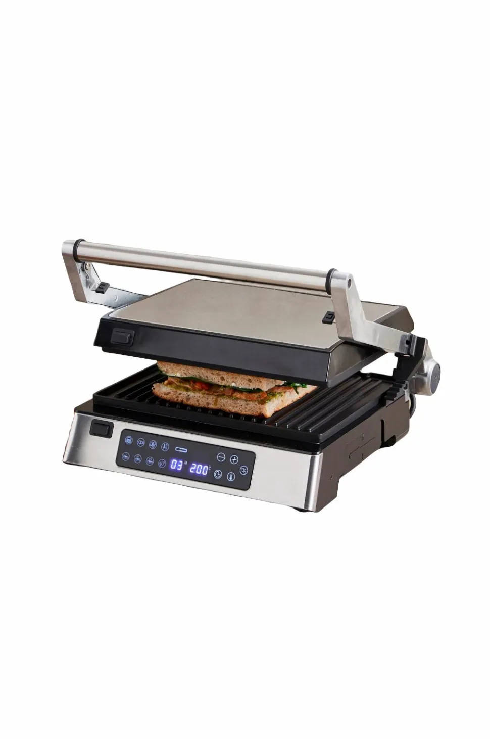 Haws Bordgrill / Panini-grill med digitalt termometer 2000W