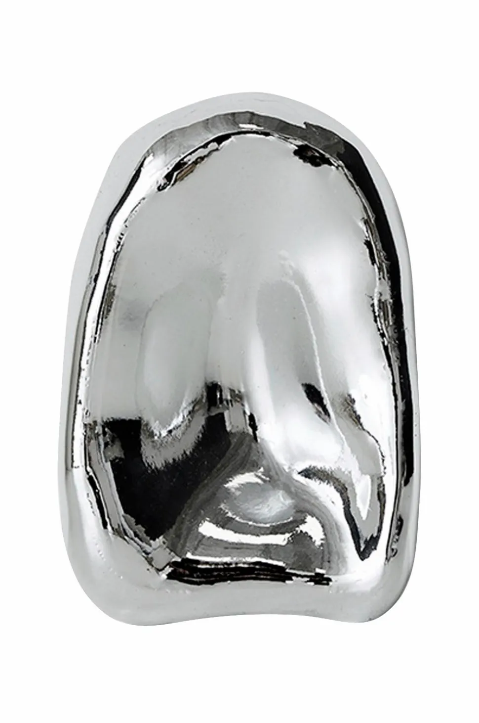 HKliving Glasskulptur krom, No. 1