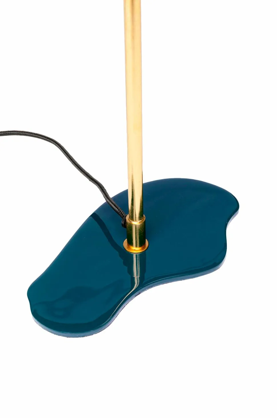 KARE Design Bordlampe Cloudy Oval Petrol 49cm