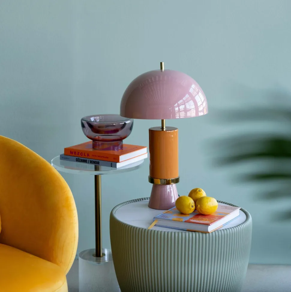KARE Design Bordlampe Josy Pink 51cm