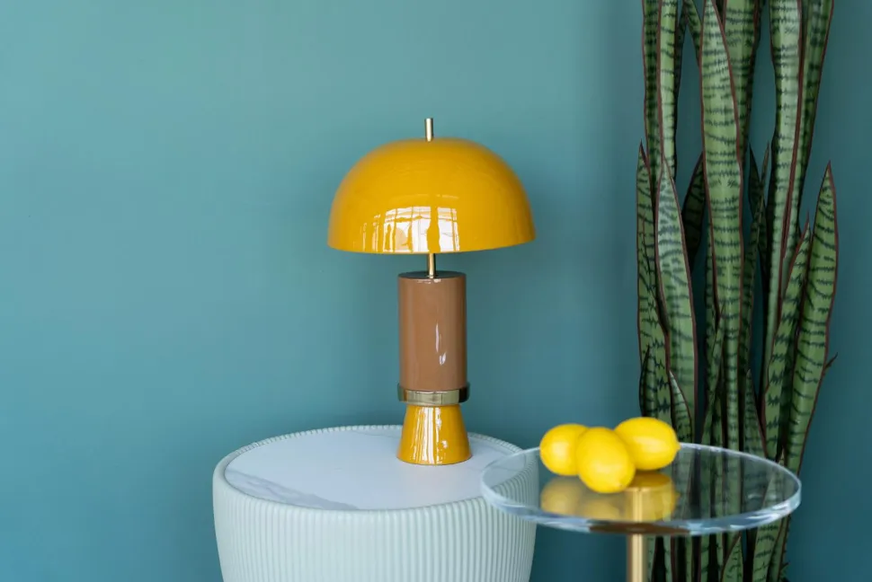 KARE Design Bordlampe Josy Gul 51cm