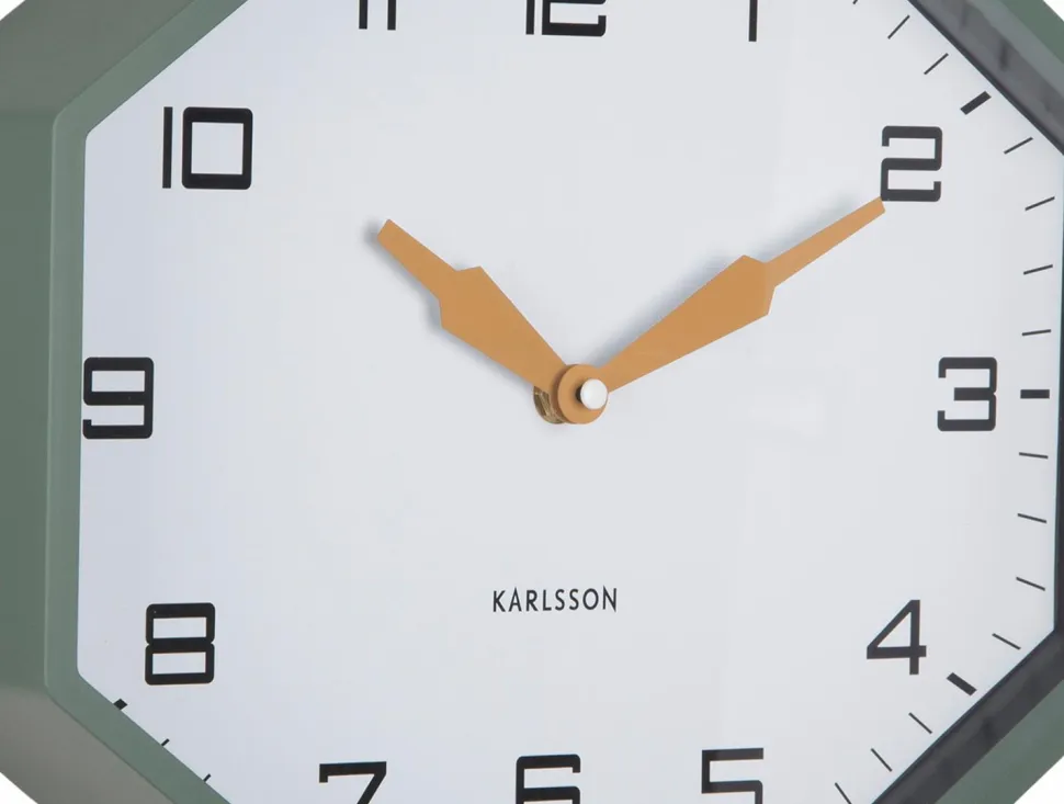 Karlsson Vægur Modern Factory Octagon
