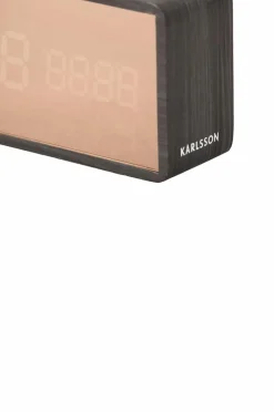 Karlsson Vækkeur Copper Mirror LED
