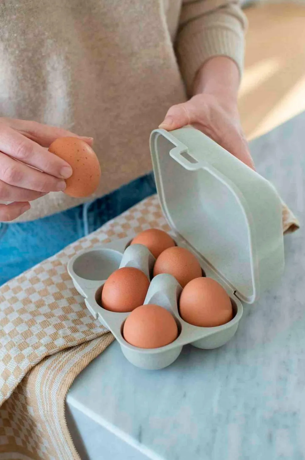 Koziol Æggebakke til 6 æg Eggs To Go