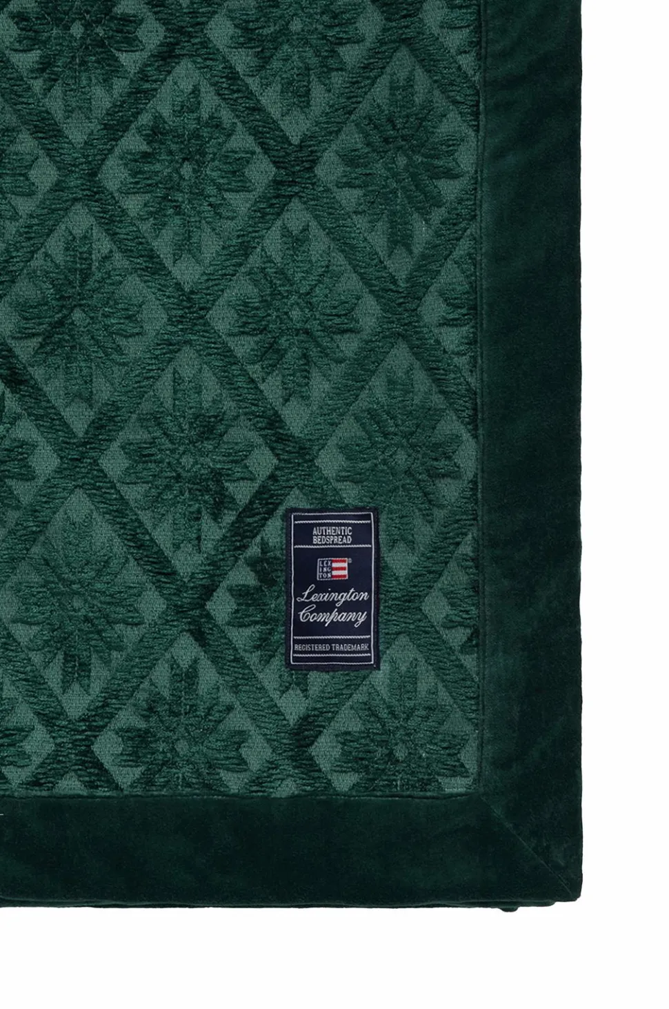Lexington Sengetæppe Jacquard Viskose/bomuld