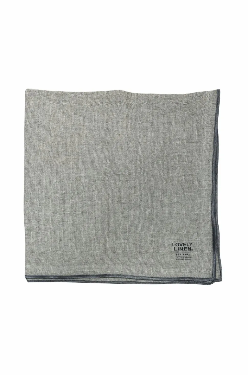 Lovely Linen Køkkenhåndklæde Grace i vasket hør