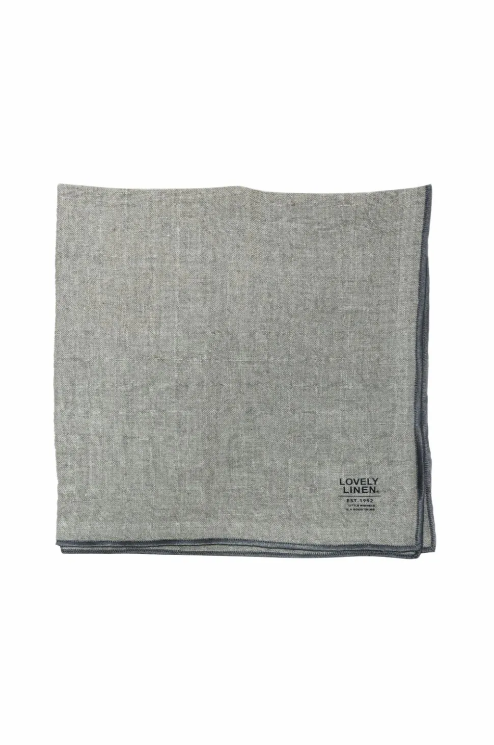 Lovely Linen Køkkenhåndklæde Grace i vasket hør