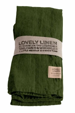 Lovely Linen Serviet Lovely i vasket hør, 4-pak