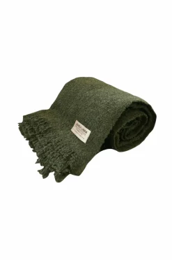 Lovely Linen Tæppe Curly i bouclé